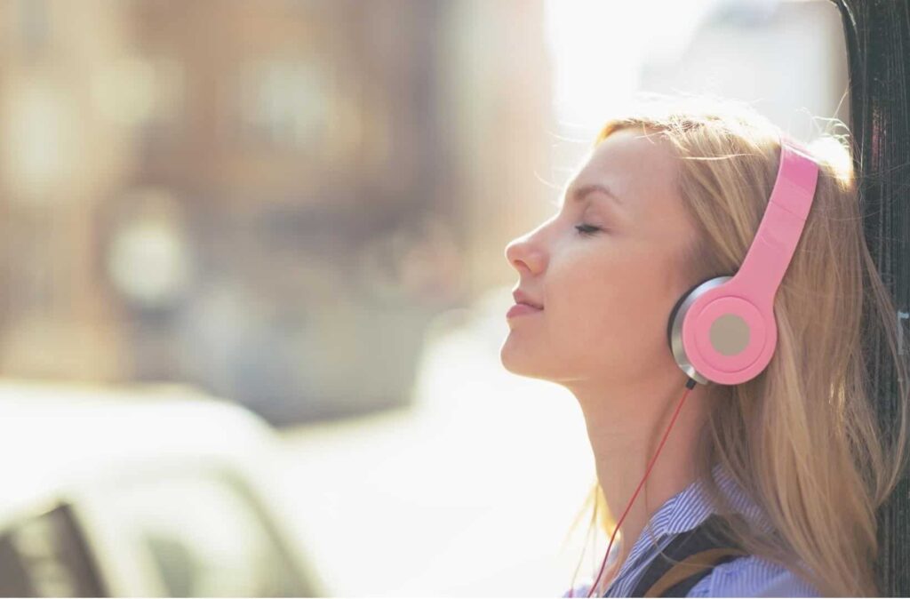 lisening music