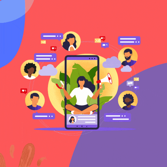 우리는 왜 SNS 인플루언서(Influencer)를 친구로 생각할까? 19 Influencer Advertising Marketing Illustration Instagram posts
