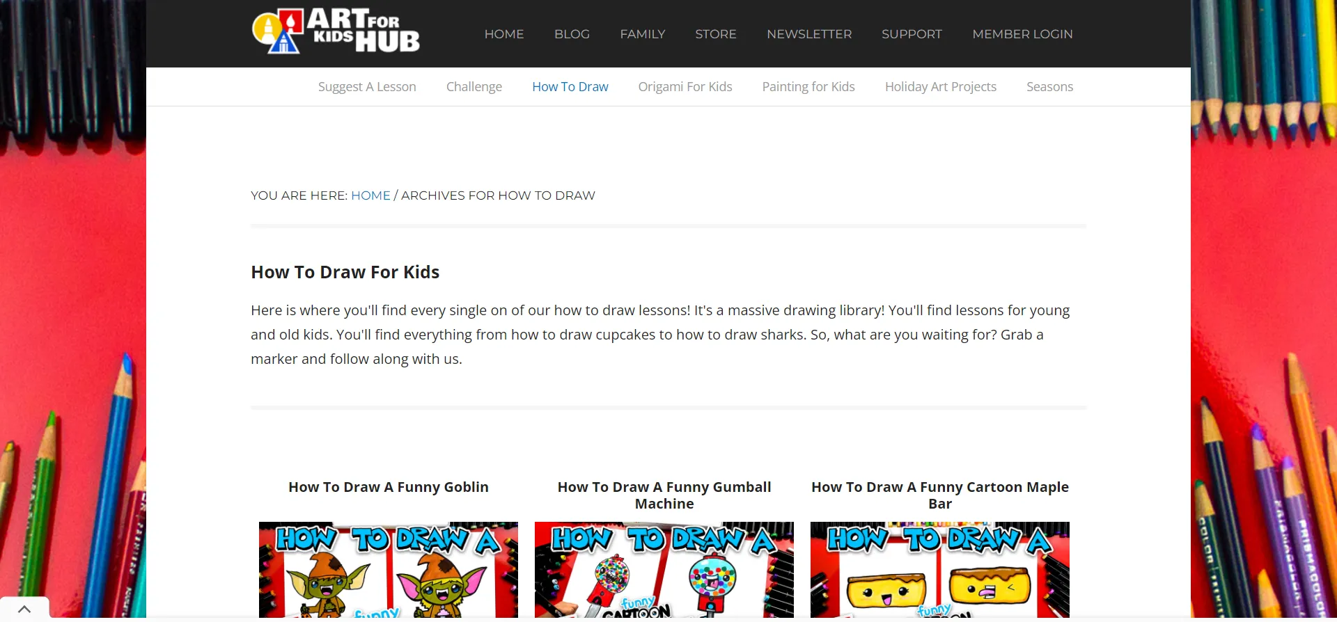 art for kid hub