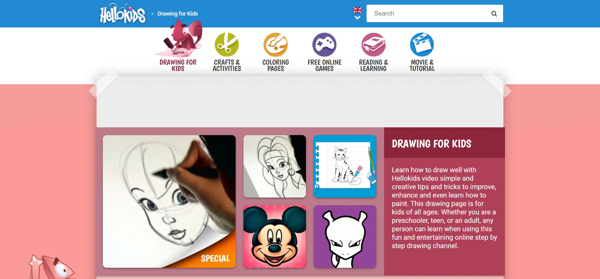 draw kids