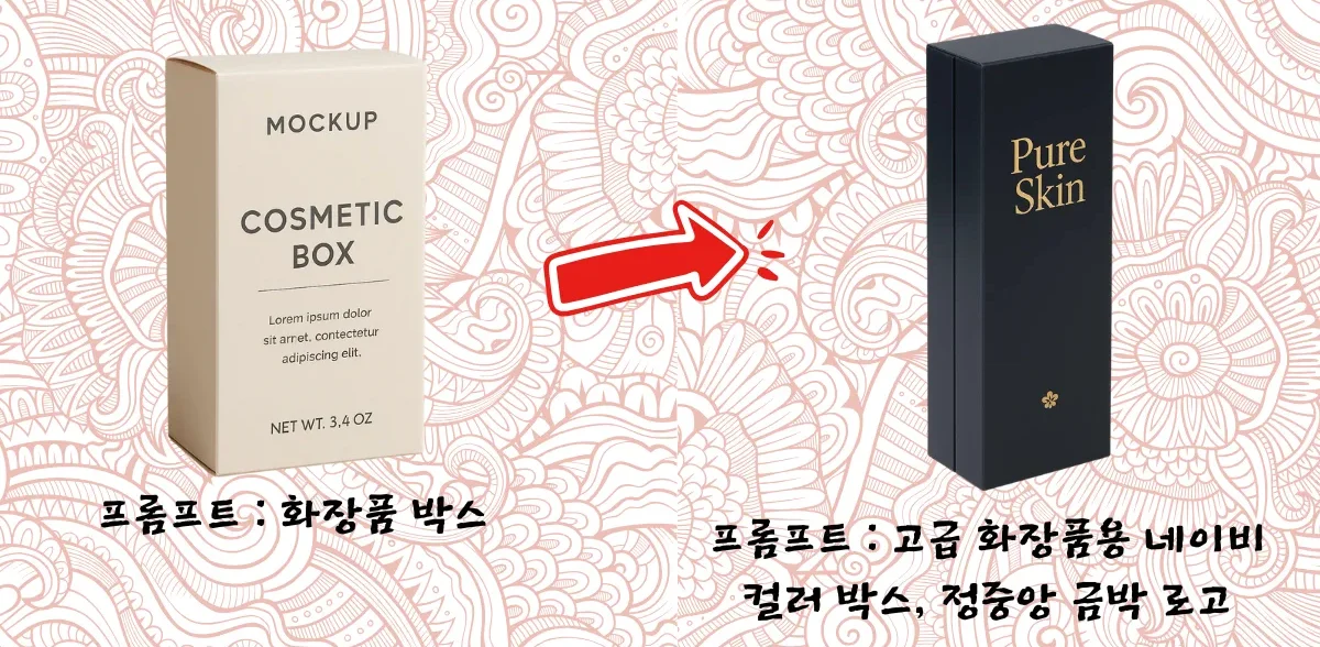 진짜 디자인 실무에 쓸 수 있는, 당장 써보고 싶은 이미지 생성 프롬프트 꿀팁 5