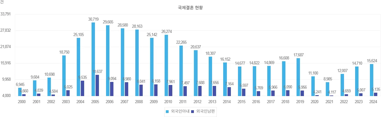 국제결혼 현황