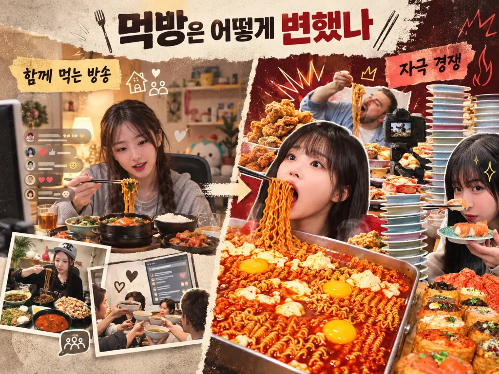 폭식 포르노의 종말 - 유튜브는 왜 먹방 수익을 끊기 시작했나? 6 초기 먹방에서 대식·폭식 경쟁으로 변한 먹방의 변화
