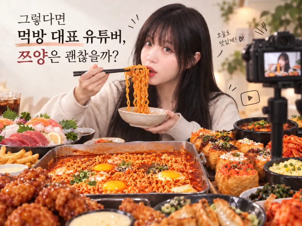 폭식 포르노의 종말 - 유튜브는 왜 먹방 수익을 끊기 시작했나? 7 먹방 대표 유튜버 쯔양은 왜 괜찮을까